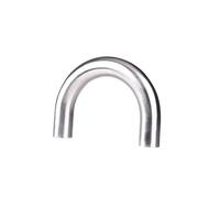 BYCIFRLG 1PCS Tube O.D 16x1.5mm 304 Stainless Steel Weld 180 Degree Bend Elbow Pipe Fitting