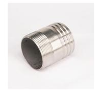 BYCIFRLG 2-1/2" BSPT Male x Fit 2.9" I/D Hose Barb 304 Stainless Pipe Fitting Hosetail Connector Water Gas Oil