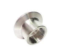 BYCIFRLG 2-1/2" BSPT x 91mm Female x 3" Tri Clamp SUS 316L Stainless Steel Coupler Fitting Home Brewing Beer