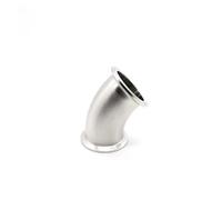 BYCIFRLG 2.5 inch 63mm (OD77.5mm) Stainless Tri Clamp 45 Degree Elbow