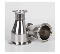 BYCIFRLG 2''(51mm) OD64mm x 4'' (102mm) OD119mm SS304 Stainless Steel Tri Compatible Clamp Reducer