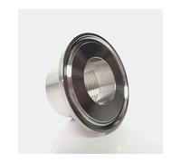 BYCIFRLG 2" BSPT x 77.5mm Female x 2.5" Tri Clamp SUS 304 Stainless Steel Coupler Fitting Home Brewing Beer