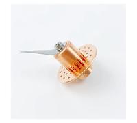 BYCIFRLG 2" Copper Bubble Plate, Copper Overflow Cap for Bubble Plate of 2"
