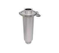 BYCIFRLG 2" Tri Clamp Filter Stainless Steel SS304 Pipe OD 51mm Straight Filter 100Mesh Filter for Homebrew