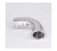 BYCIFRLG 2" Tri Clamp x 51mm 2" Hose Barb 90 Degree Elbow SUS 304 Stainless Steel Home Brew Beer Wine