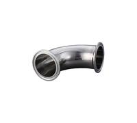 BYCIFRLG 2" Tri Clamp x 51mm 2" Pipe OD SUS 304 Stainless Steel 90 Degree Elbow Fitting Home Brew Beer Wine