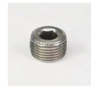 BYCIFRLG 2PCS M18x1.5mm Male SS304 Stainless Steel Countersunk End Internal Hex Head Socket Pipe Fitting