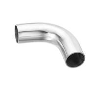 BYCIFRLG 3/4'' 1'' 1.5'' 2'' 3'' 4'' Stainless Steel Weld 90 Degree Elbow Pipe Tubing(63mm,SS304)