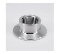 BYCIFRLG 3/4" NPT Female 1.5" Tri Clamp Fitting Connector SS304 Stainless Homebrew Ferrule 50.5mm