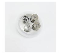 BYCIFRLG 3" Stainless Steel 304 Bubble Plate Set with Double Card Slot Gasket