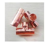 BYCIFRLG 32mm Inner Dia x1.3mm Thickness Copper Equal Tee Socket Weld End Feed Coupler Plumbing Fitting Water Gas Oil