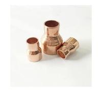 BYCIFRLG 32mmX22.23mm Inner Diameter Copper End Feed Straight Reducing Coupling Plumbing Fitting Scoket Weld Water Gas Oil