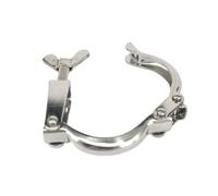 BYCIFRLG 34mm Ferrule O/D SS304 Stainless Steel Stamping Tri Clamp Fitting Dairy Brewing Tri