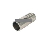 BYCIFRLG 38mm 1.5" Tube O/D 304 Stainless Steel Hose Weld Pipe Fitting Connector