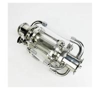 BYCIFRLG 4"(102mm) FlangeOD119mm Soxhlet Extractor Set with Diopter and Basket,SS304 Rectification Accessories