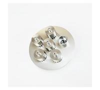 BYCIFRLG 4" 304 Stainless Steel Bubble Plate with Overflow Cap for Bubble Plate of 4" Column