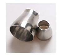 BYCIFRLG 45mm 1.75" to to 25mm 1" OD Butt Welding Reducer SUS 304 Stainless Steel Pipe Fitting Homebrew Beer Wine