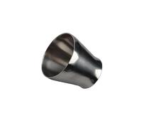 BYCIFRLG 45mm 1.75" to to 38mm 1.5" OD Butt Welding Reducer SUS 316L Stainless Steel Pipe Fitting Homebrew Beer Wine