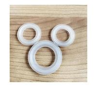 BYCIFRLG 5 PCS Fit 63mm Pipe OD 2.5" Tri Clamp Silicon Sealing Gasket Strip Homebrew