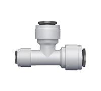 BYCIFRLG 50Pcs/Lot 1/4-3/8-3/8 Tee Type RO Water Fitting 6.5mm Hose PE Pipe 3 Ways Quick Connector Water Filter Parts