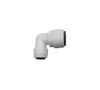 BYCIFRLG 50Pcs/Lot 1/4" - 3/8" Elbow RO Water Fitting 6.5mm-9.5mm Reducing Pom Hose PE Pipe Quick Connector Water Filter Parts