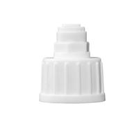 BYCIFRLG 50Pcs/Lot 3/4" Female Thread - 1/4" Straight RO Water Fitting 6.5mm Coupling Pom Hose PE Pipe Connector Water Filter Parts