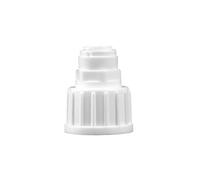 BYCIFRLG 50Pcs/Lot 3/4" Female Thread - 3/8" Straight RO Water Fitting 9.5mm Coupling Pom Hose PE Pipe Connector Water Filter Parts