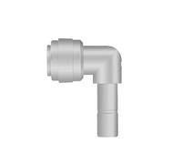 BYCIFRLG 50Pcs/Lot 3/8'' Connection - 3/8'' Elbow RO Water Fitting 9.5mm Pom Hose PE Pipe Quick Connector Water Filter Parts