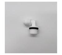 BYCIFRLG 50Pcs/Lot 3/8" Male Thread - 1/4" Elbow RO Water Fitting 6.5mm Hose PE Pipe Quick Connector Water Filter Parts
