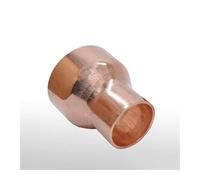 BYCIFRLG 54mmX38mm Inner Diameter Copper End Feed Straight Reducing Coupling Plumbing Fitting Scoket Weld Water Gas Oil