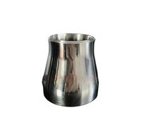 BYCIFRLG 60mm to 57mm 2.25" OD 3mm Thicknees Heavy Duty Butt Welding Reducer SUS 304 Stainless Fitting Homebrew