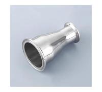 BYCIFRLG 76mm to 57mm 2.25" Pipe OD 3" to 2.5" Tri Clamp Reducer SUS 304 Stainless Pipe Fitting Homebrew