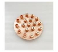 BYCIFRLG 8" Copper Bubble Plate Set with Overflow Cap for 8" (203mm) Flange OD217mm Column,Reflux Column