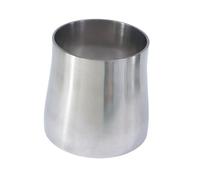BYCIFRLG 89-76mm O.D Reducer 304 Stainless Steel Weld Concentic Reducer Pipe Connector Fitting