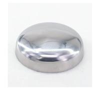 BYCIFRLG 89mm 3.5" O/D 304 Stainless Steel Hygiene Grade Welding End Cap Homebrew Pipe Fitting
