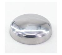 BYCIFRLG 89mm 3.5" O/D 304 Stainless Steel Hygiene Grade Welding End Cap Homebrew Pipe Fitting