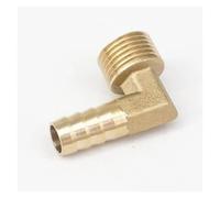 BYCIFRLG 90 Deg Elbow Brass Hose Barb Fitting fit Hose I/D 12mm x 1/2" BSP Male Thread