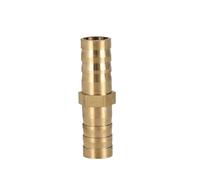 BYCIFRLG Brass Pipe Fitting Straight Tee Cross 10mm 19mm Hose Copper Tube Connector(Straight 10PCS)