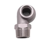 BYCIFRLG Buse Vortex à cône Creux en Acier Inoxydable 316L mâle BSPT 3/4" à Haut débit