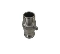 BYCIFRLG Came et rainure x 1/2" mâle NPT en Acier Inoxydable Camlock Type F