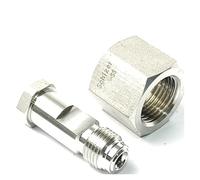 BYCIFRLG CGA320 CGA330 to 1/4" NPT VCR Male 1/4" Tube Auto Welding End SUS316L Stainless Pipe Fitting Connector Coupler (CGA330 to 1l4 VCR M)