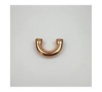 BYCIFRLG Copper 180 Elbow Plumbing Pipe Fitting Water Gas Oil Scoket Weld Coupler End Feed 180 Deg 28mm x1.2mm x88