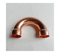 BYCIFRLG Copper 180 Elbow Plumbing Pipe Fitting Water Gas Oil Scoket Weld Coupler End Feed 180 Deg 9.52mm