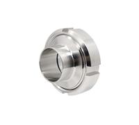 BYCIFRLG DIN11851 Welding Union DN20 welding22mm 304 Stainless Steel DN Thread Union Assembly