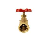 BYCIFRLG DN15/20/25/32/40/50/65/80/100 309 Valve Brass Thickening Thread High Temperature Pressure Tap Water Pipe Cut-Off Switch Valve(1Inch-DN25)