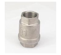 BYCIFRLG DN20 3/4" BSP Female Thread 304 Stainless Steel Inline Spring Valve Non-Return One Way Valve 229 PSI
