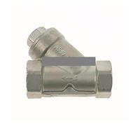 BYCIFRLG DN32 1-1/4" BSP Female Thread 304 Stainless Steel Inline Y Filter Strainer 229 PSI