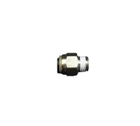 BYCIFRLG DN8 1/4" Male x 10mm Hose Black Cap Brass Push in to One Touch Fitting Pneumatic Air