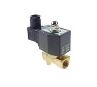 BYCIFRLG Électrovanne 2 Voies en Laiton for méthane et Propane, 3/8" BSPP NC, alésage de 4 mm, 12 V CC, gaz, Carburant, air, Eau
