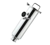 BYCIFRLG Filtre en Ligne coudé for Tuyau de 76 mm x 3" Tri Clamp, for Brassage Maison, Acier Inoxydable SUS304, 100 Mailles